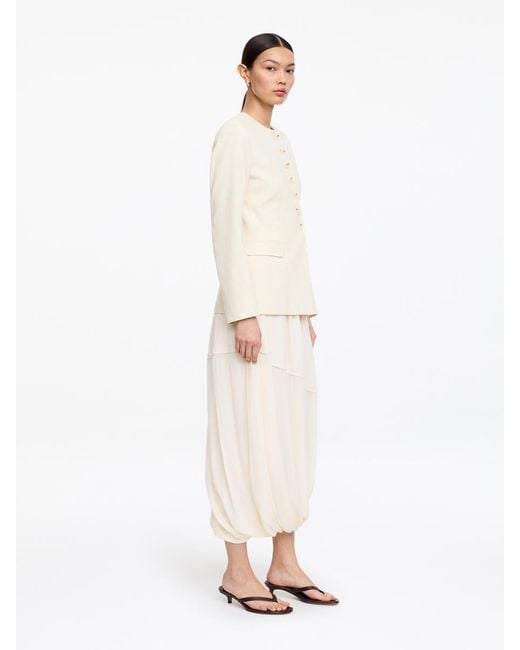 ARKET Natural Linen-Blend Blazer