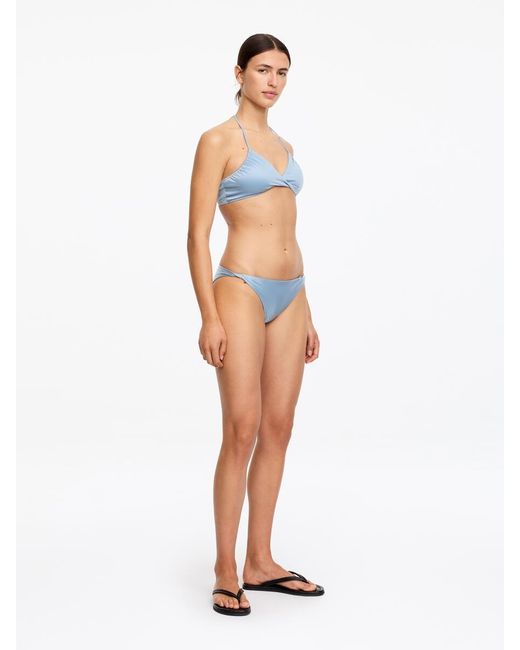 ARKET Blue Shiny Bikini Briefs