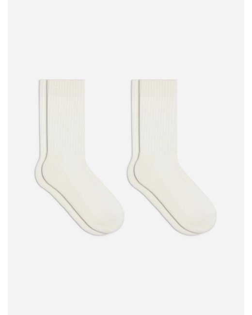 ARKET White Sporty Cotton Socks for men