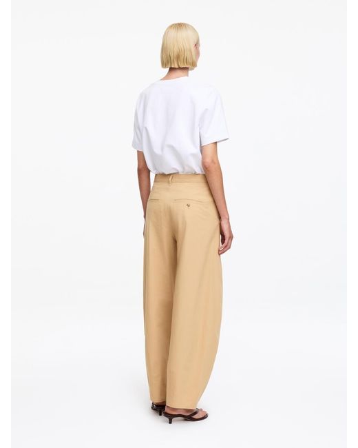ARKET White Barrel-Leg Trousers