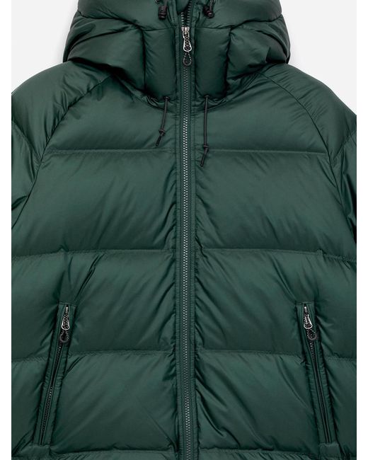 ARKET Green Upcycled Down Sporty Jacket for men