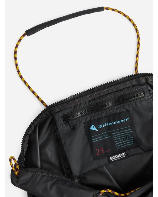 ARKET Black Klättermusen Gebo Tote Bag for men
