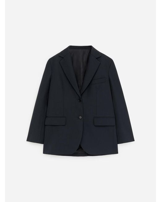ARKET Blue Wool-Blend Blazer