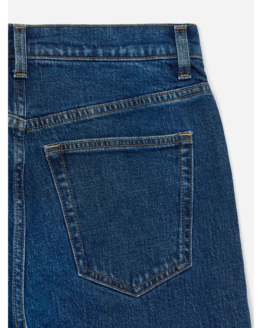 ARKET Blue Jade Cropped Slim Jeans