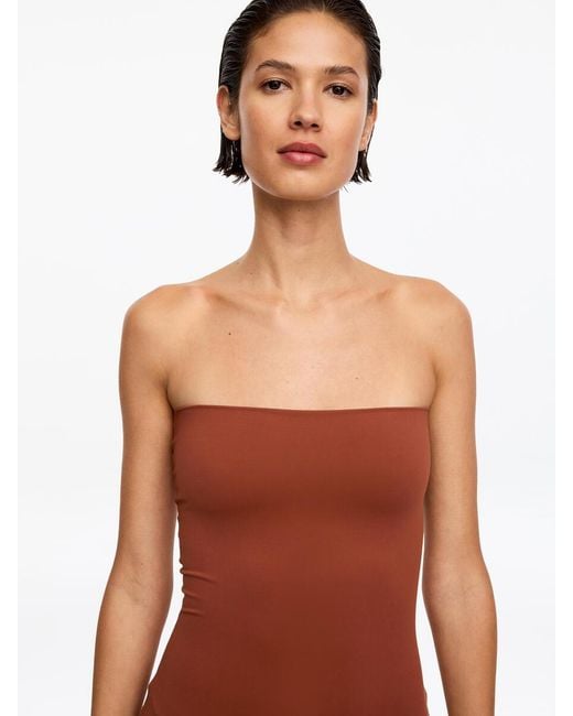 ARKET White Fold Over Bikini Bottom