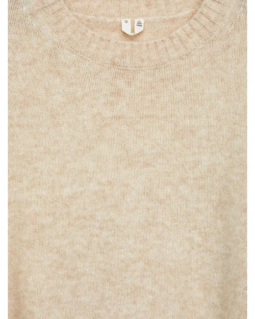 ARKET Natural Crew-neck Wool Jumper for men