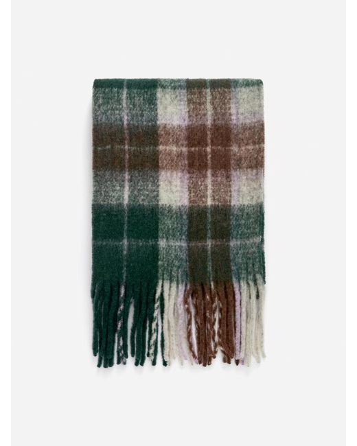 ARKET Green Wool Blend Scarf