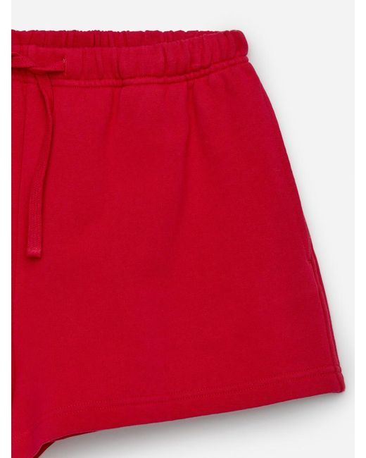 ARKET Red Cotton Terry Shorts