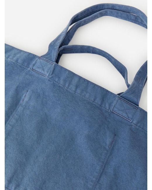 ARKET Blue Oversized Canvas Tote for men