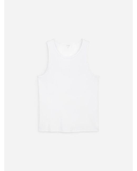 ARKET White Ribbed Tank Top for men