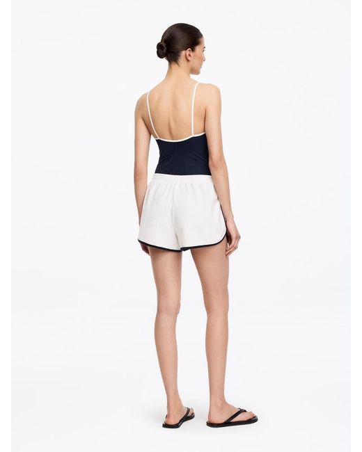 ARKET White Towelling Shorts