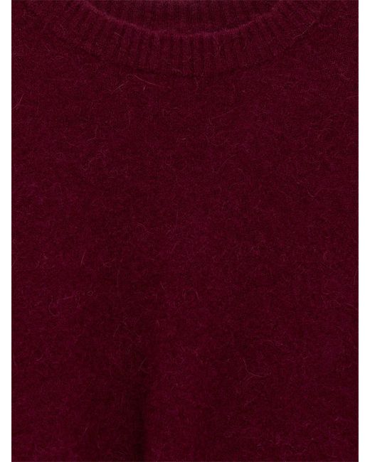 ARKET Purple Alpaca-Wool Blend Jumper
