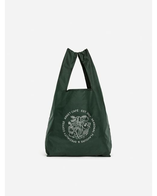 ARKET White Café Packable Tote for men