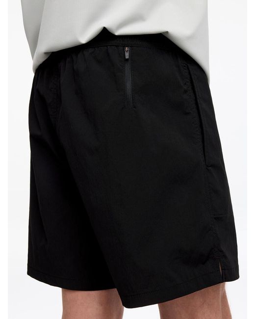 ARKET Black Active Light Shorts for men