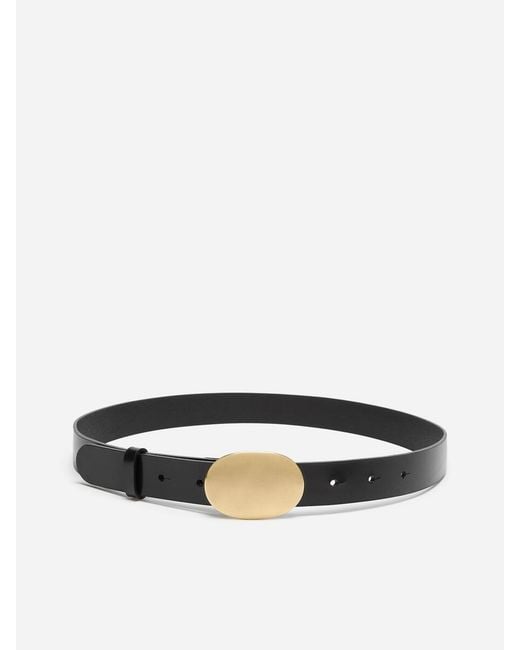 ARKET White Leather Belt