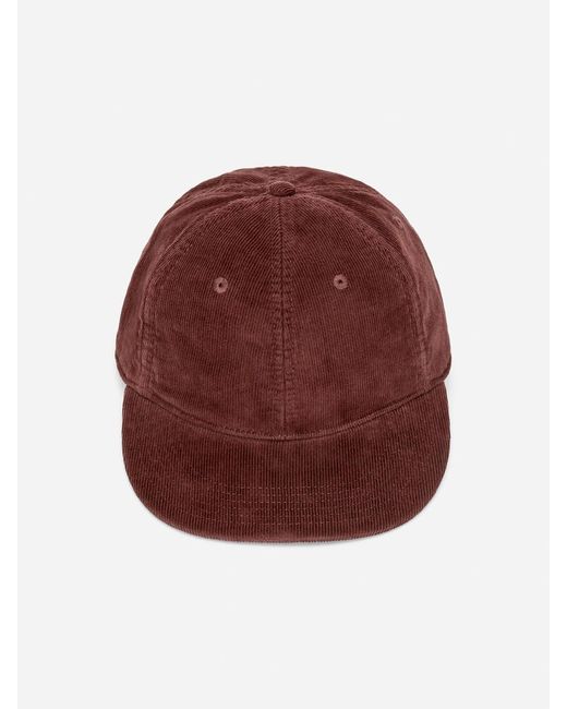 ARKET White Corduroy Cap for men