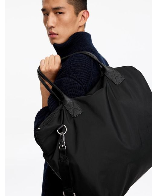 ARKET Green 36-Hour Leather-Detailed Tote for men