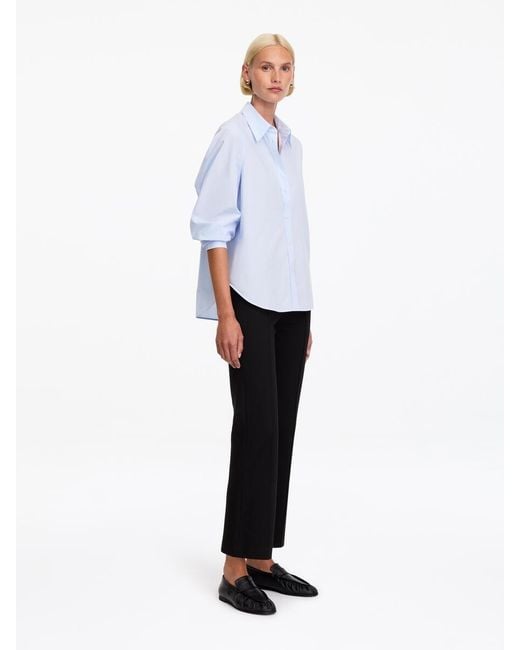 ARKET White Kick-Flare Trousers