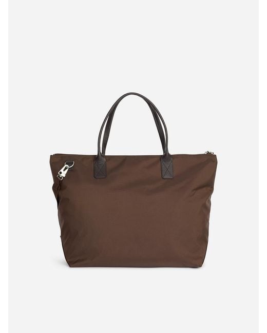 ARKET Black 36-Hour Leather-Detailed Tote for men