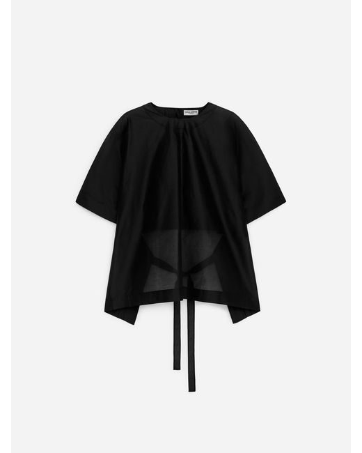 ARKET Black And Laila Gohar Tie-Back Top