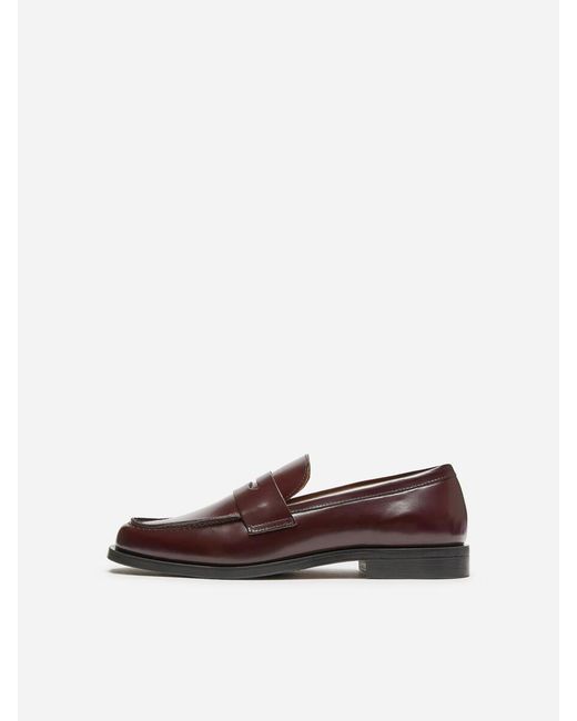 ARKET Blue Leather Loafers for men