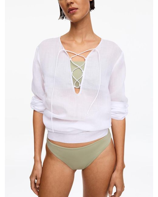 ARKET Natural Sporty Bikini Briefs