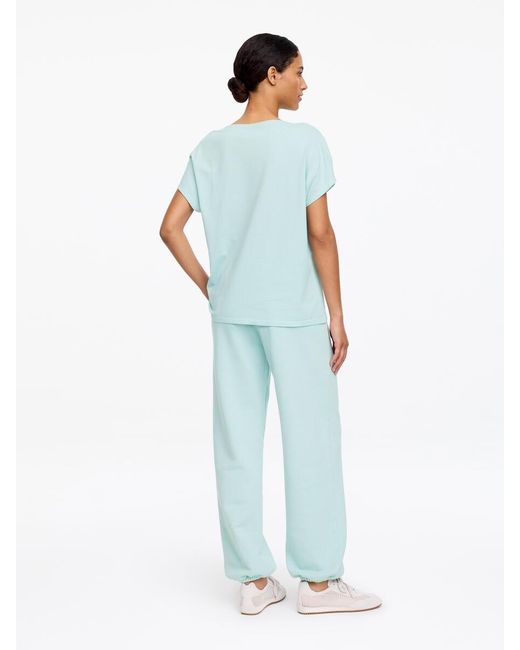 ARKET Blue Cap-Sleeve Top