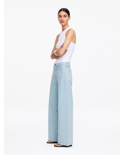 ARKET Blue Lupine Flared Jeans