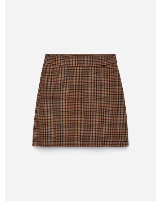 ARKET Brown Wrap Skirt
