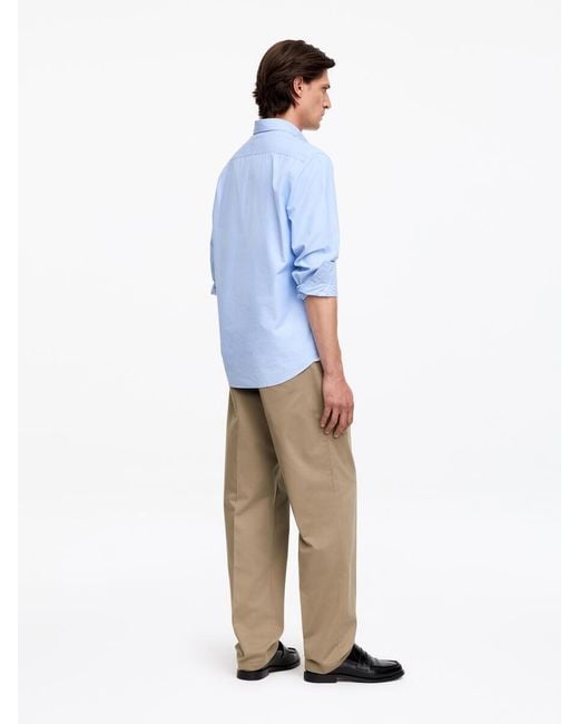 ARKET Blue Relaxed Chinos for men