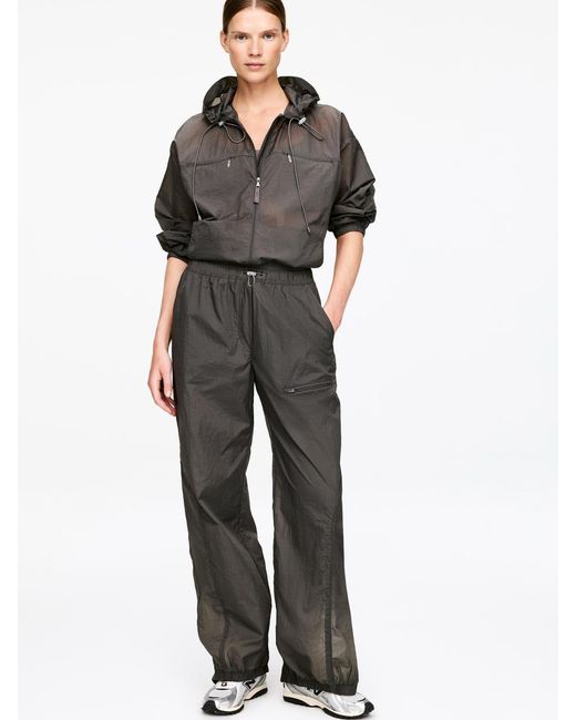 ARKET Gray Ripstop Windbreaker