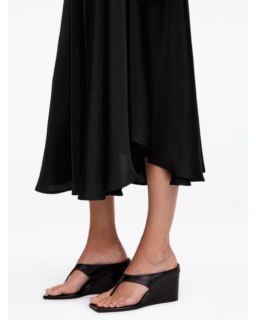 ARKET White Wide Drawstring Skirt