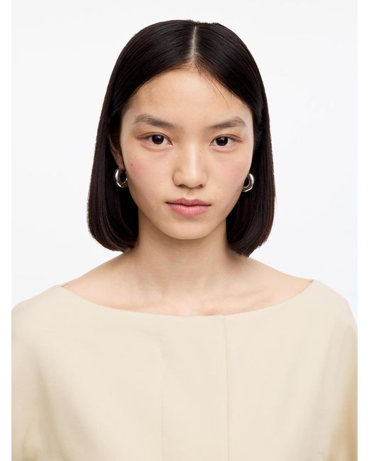 ARKET White Open-Neck Blazer