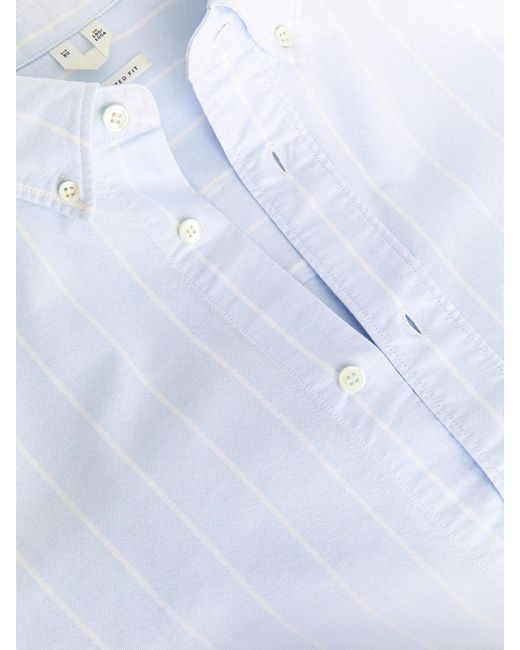 ARKET Blue Oversized Oxford Shirt for men