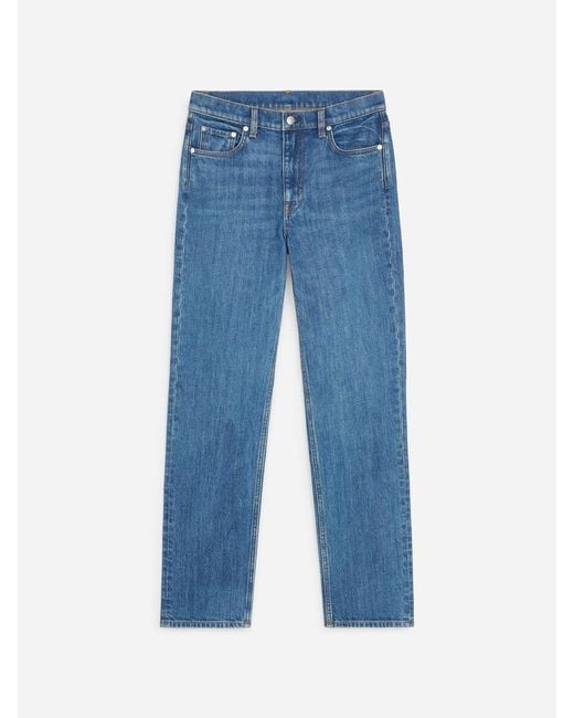 ARKET Blue Jade Long Slim Jeans