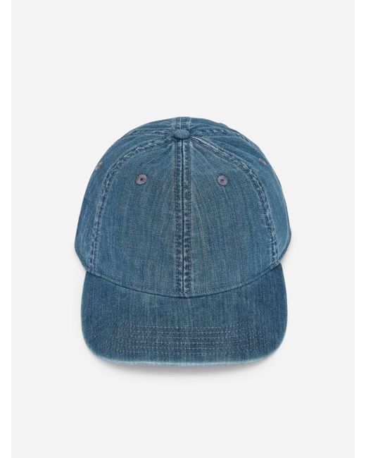 ARKET Blue Chambray Cap for men