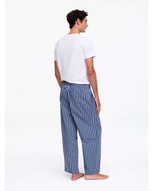 ARKET Blue Wide Pyjama Trousers for men