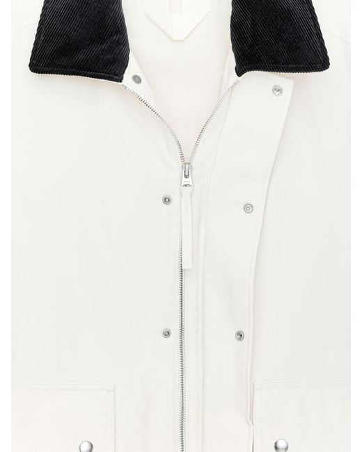 ARKET White Waxed Nylon-Cotton Jacket for men