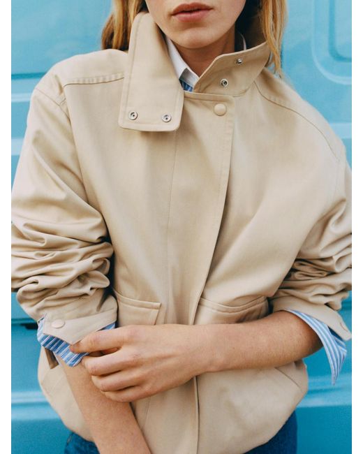 ARKET Natural Harrington Jacket