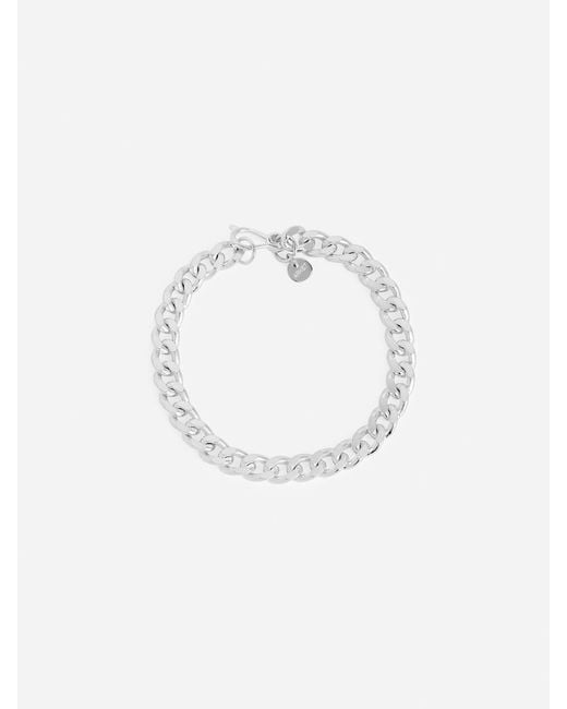 ARKET White Chunky Sterling Bracelet for men