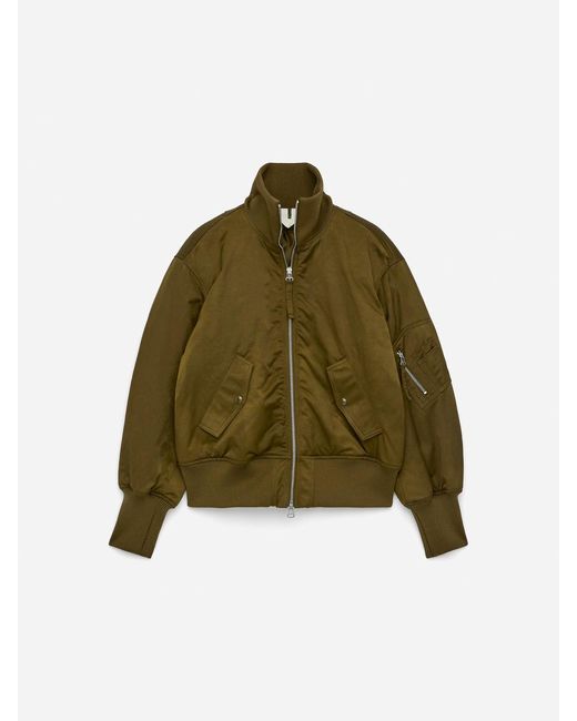 ARKET Green Nylon Jacket