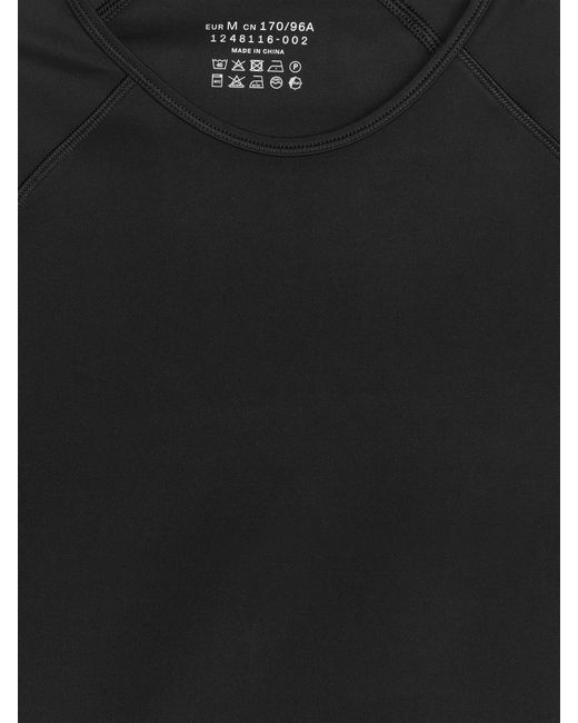 ARKET Black Soft Stretch Top