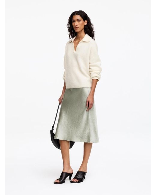 ARKET White Alpaca-Wool Blend Jumper