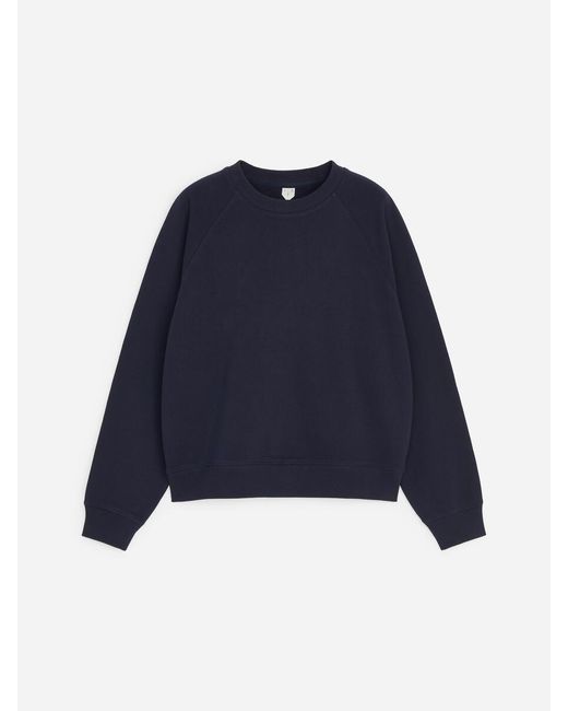 ARKET Blue Terry Sweatshirt