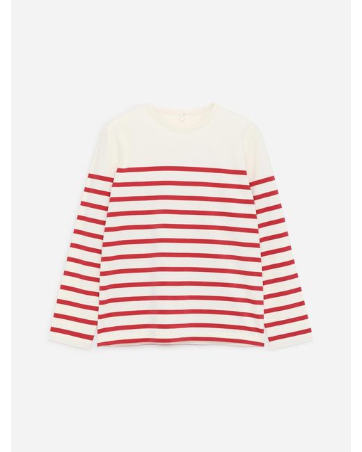 ARKET Red Long-Sleeve T-Shirt for men