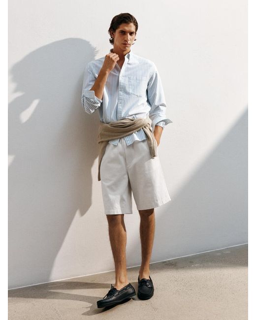 ARKET White Regular Oxford Shirt for men