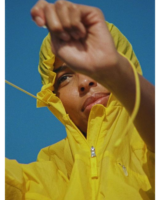 ARKET Yellow Ripstop Windbreaker