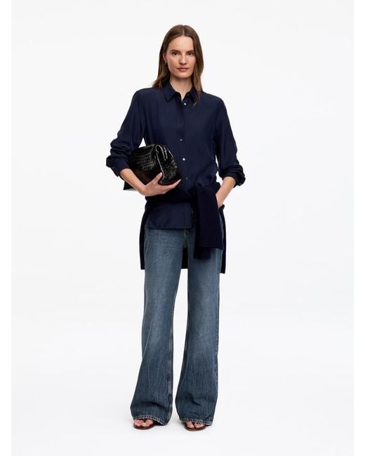 ARKET Blue Elm Low Flared Jeans