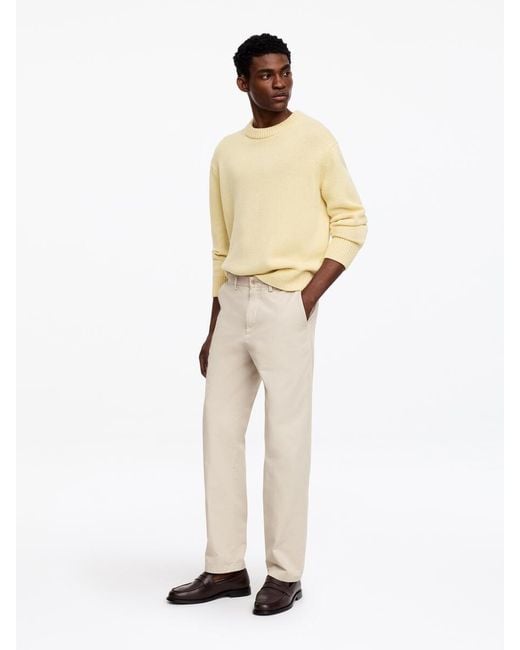 ARKET Natural Straight Cotton Chinos for men