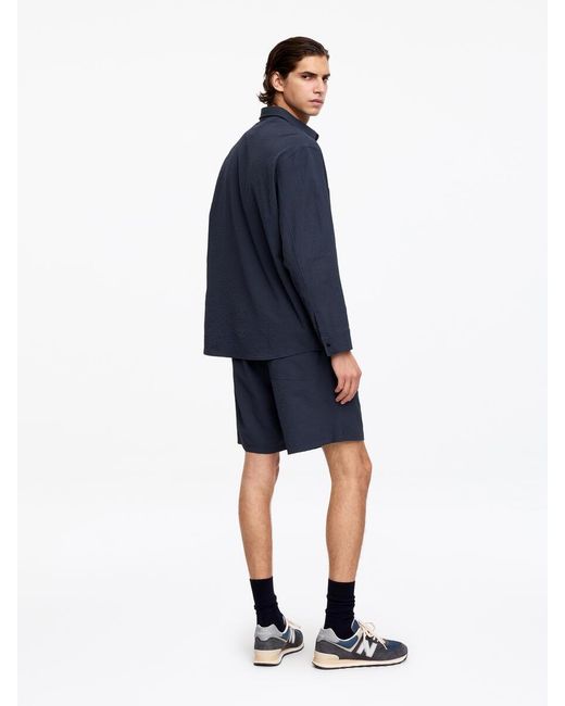 ARKET Blue Active Technical Shirt for men